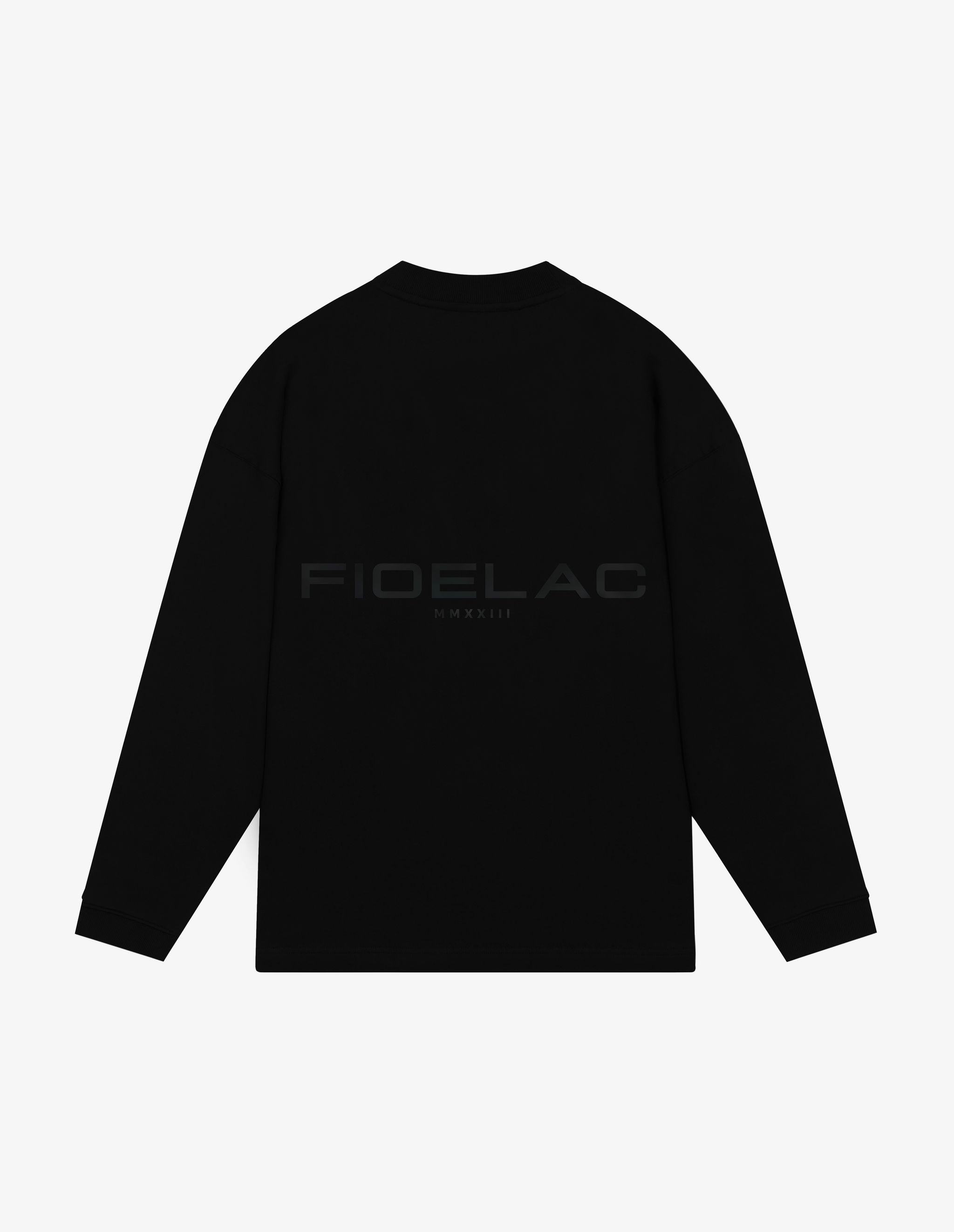 Inaugural LS T-shirt - Black – FIOELAC